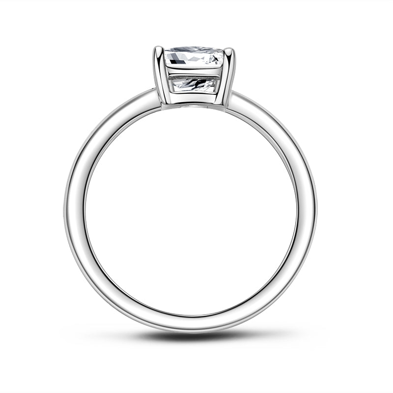 Polaris Princess Moissanite Ring - foto 7