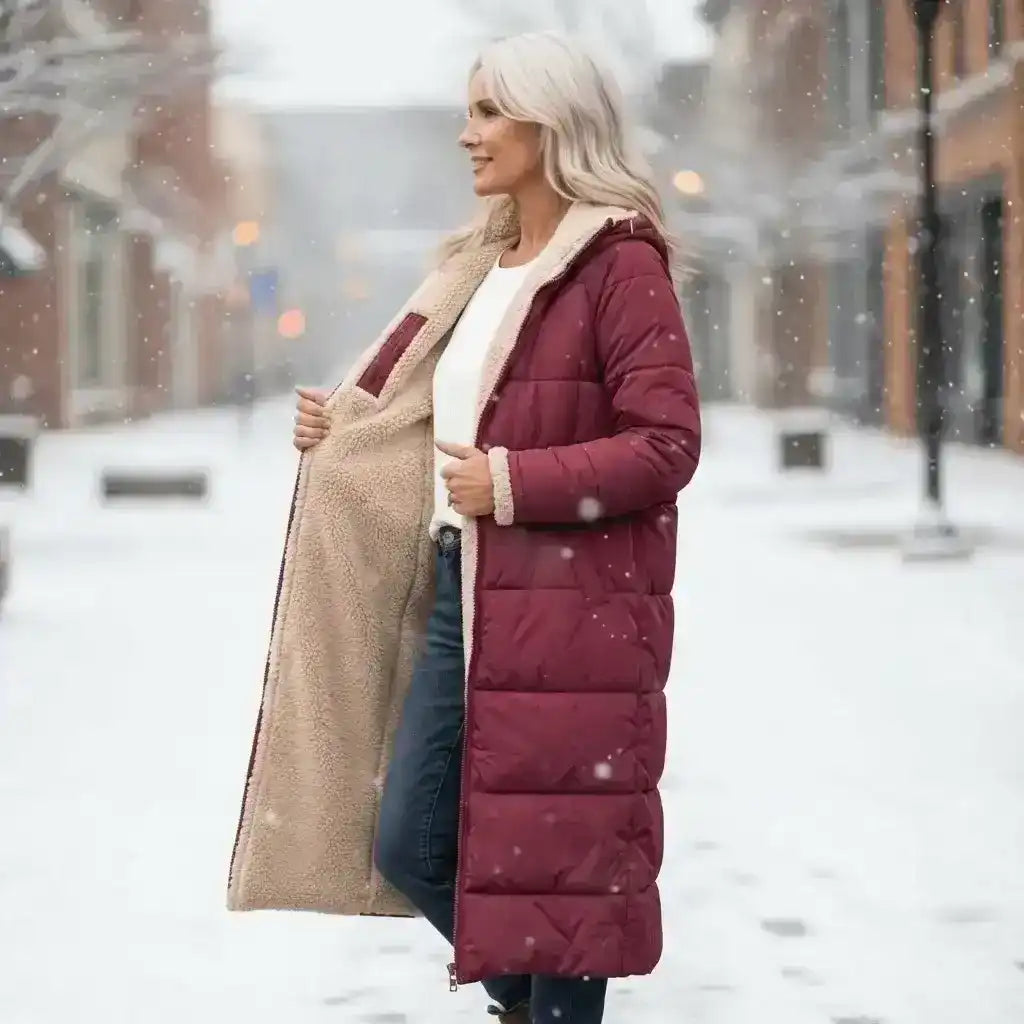 Sherpa Winter Coat Luxe - foto 18
