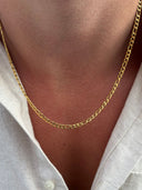 FIGARO CHAIN 3MM | 18K Gold