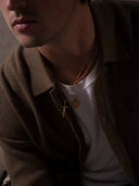 CHRISTIAN CHAIN SET | 18K Gold