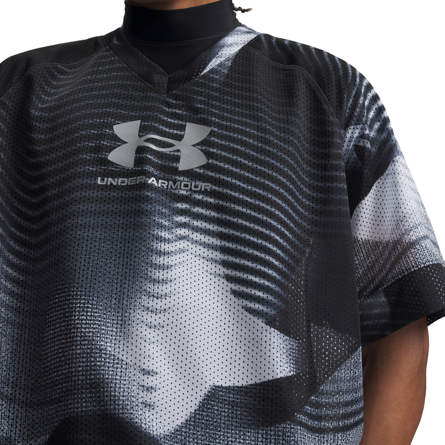 Under Armour Icon Mesh Jersey - Men's - White/Black/Reflective