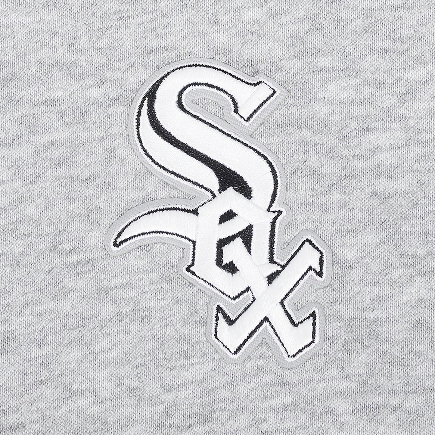 Pro Standard White Sox Classic DS PO Hoodie - Men's - Grey/White