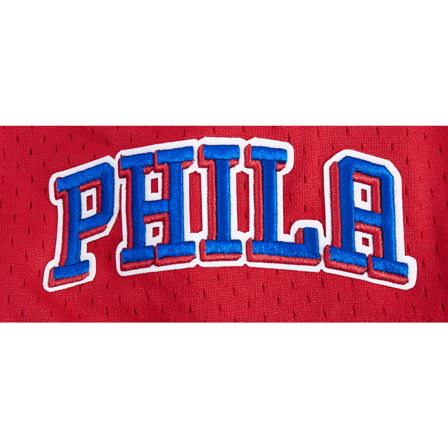 Pro Standard 76ERS SCRIPT TAIL DK 2.0 SHORT - Men's - Royal Blue/Red