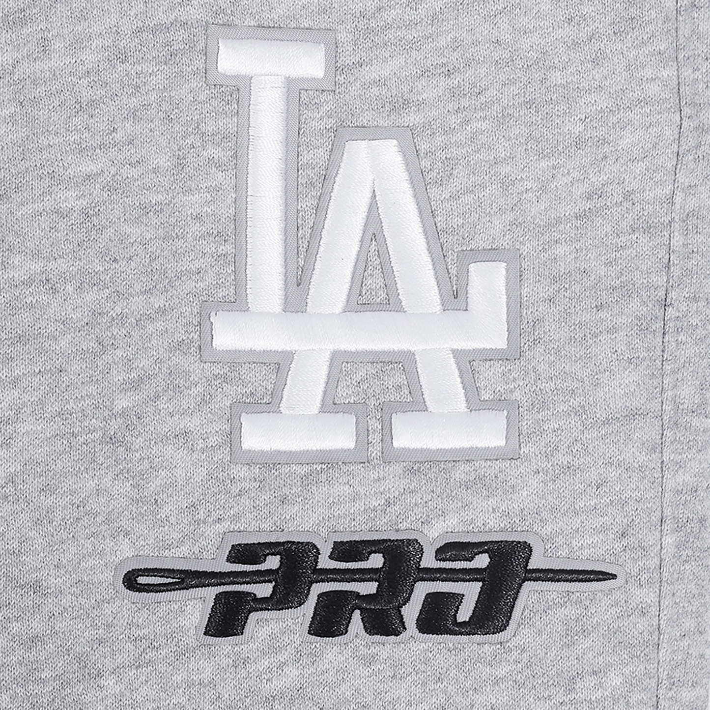 Pro Standard Dodgers Classic Sweatpants - Men's - Grey/White