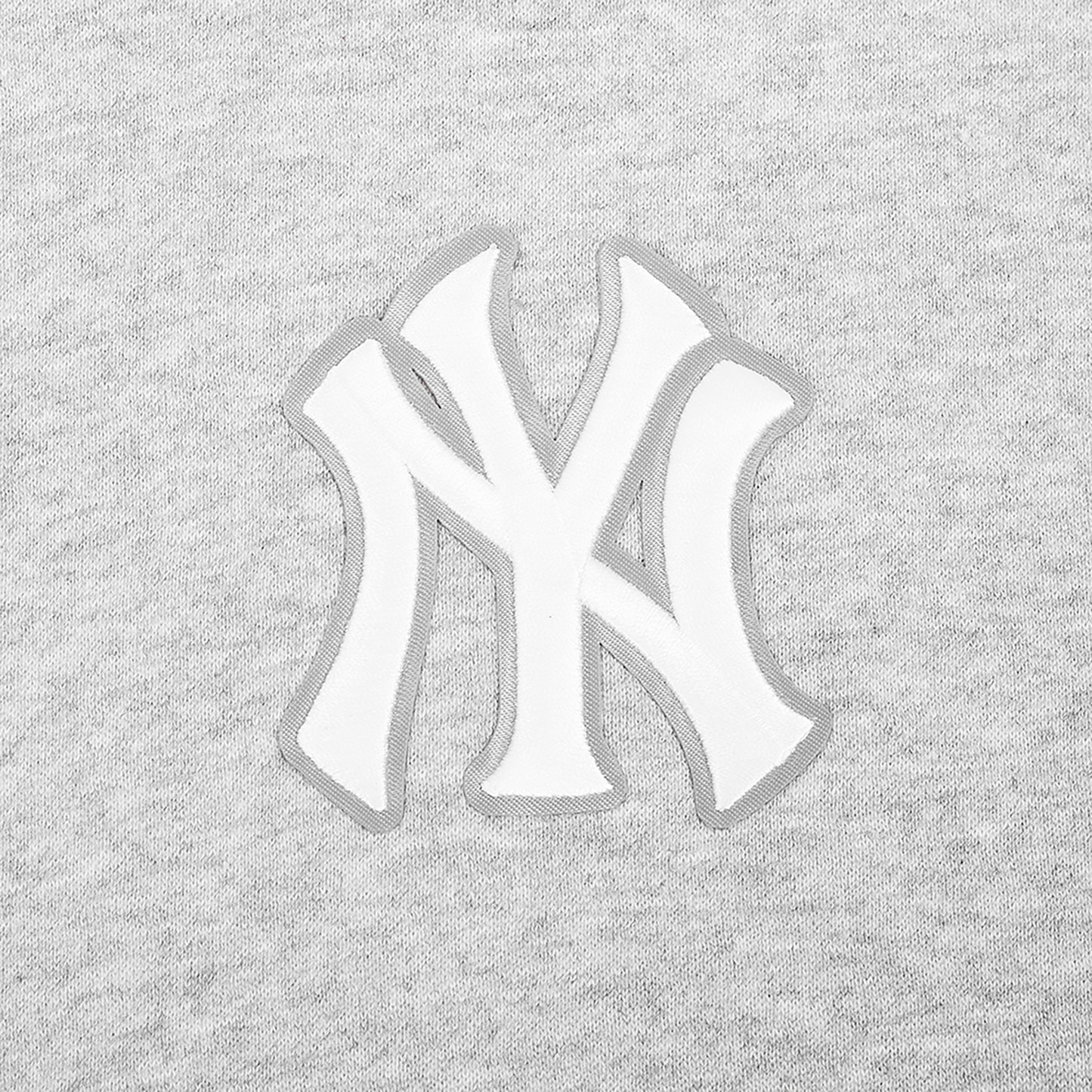 Pro Standard Yankees Classic DS PO Hoodie - Men's - Grey/White