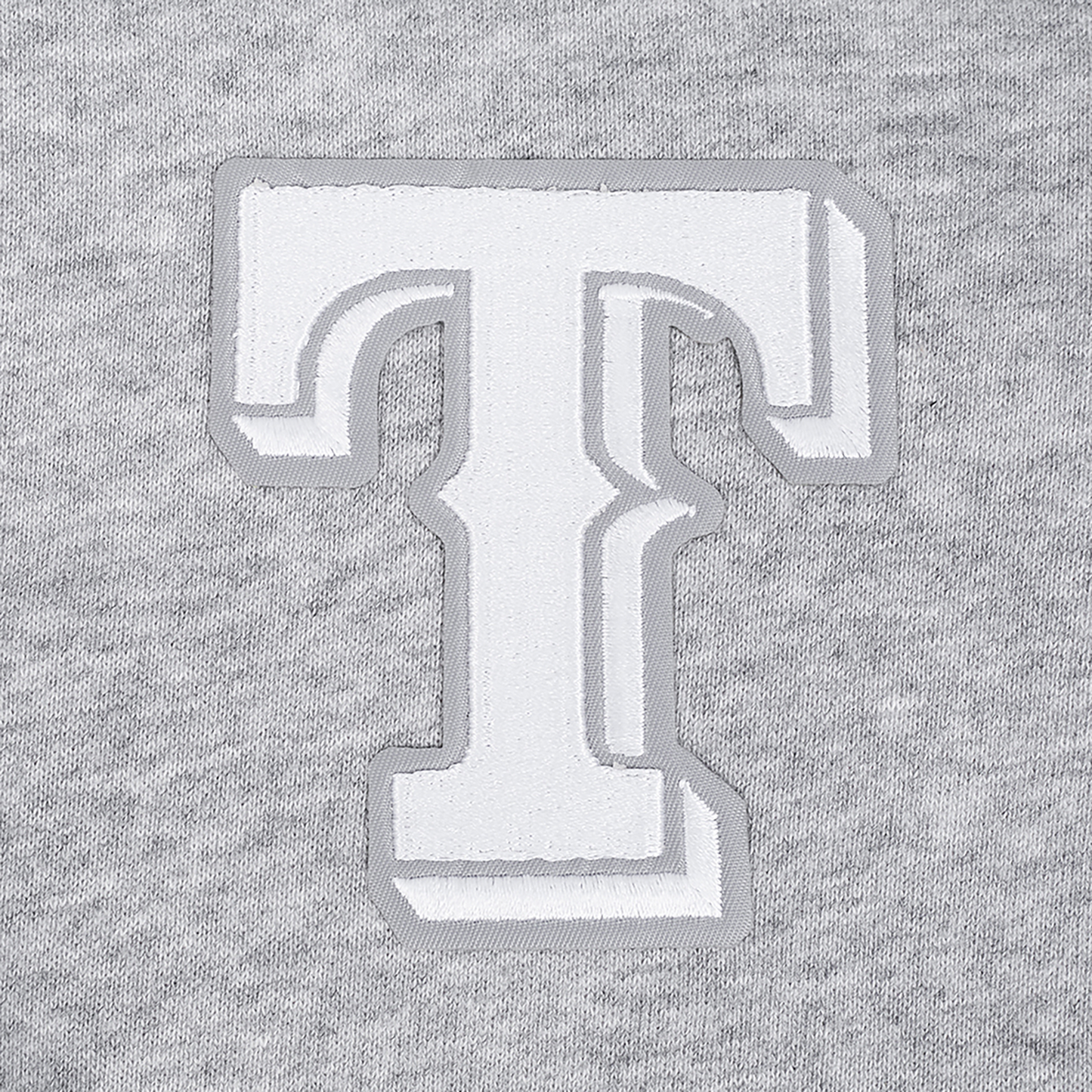 Pro Standard Rangers Classic DS PO Hoodie - Men's - Grey/White