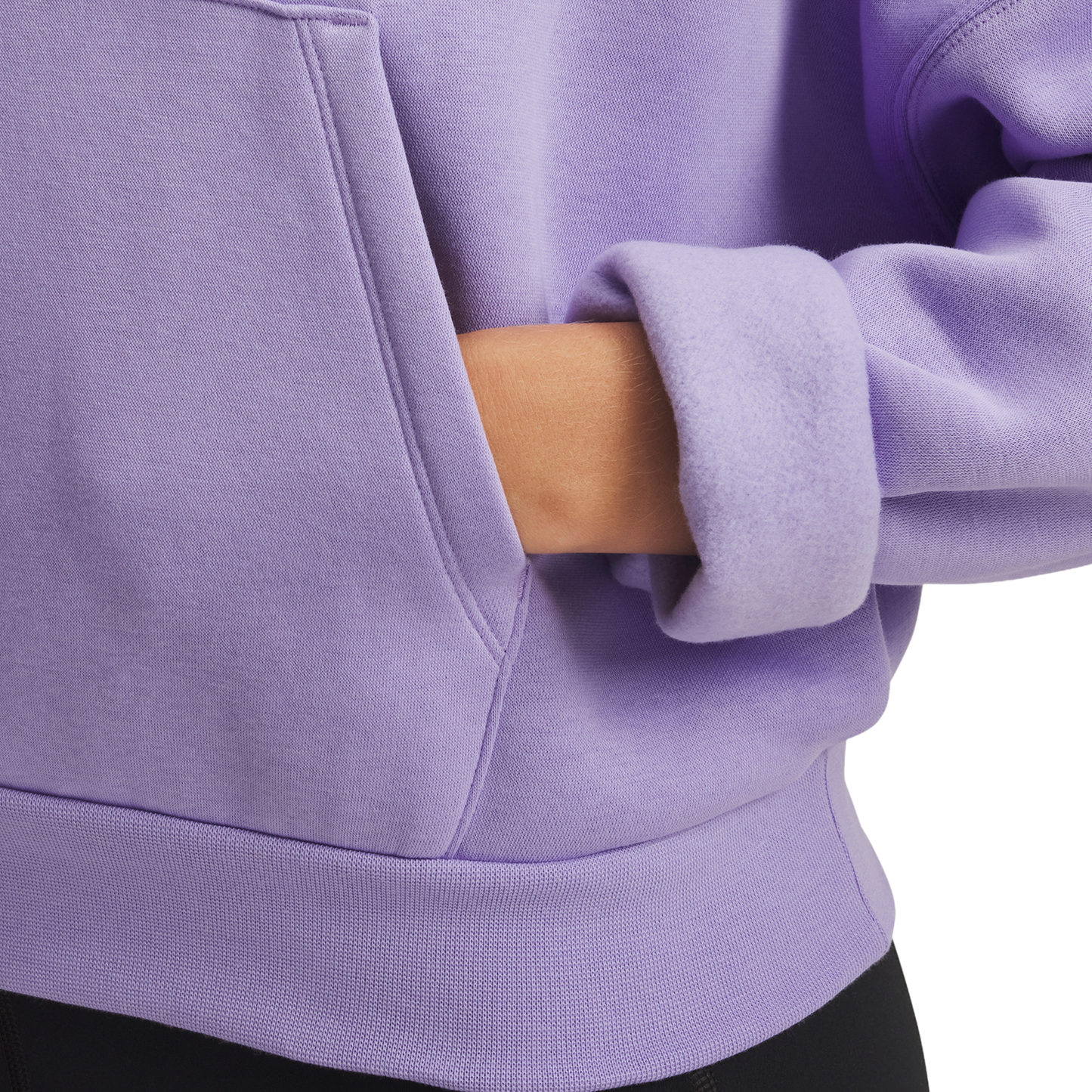 Under Armour Icon Fleece Oversized Half-Zip - Women's - Transparent/Transparent