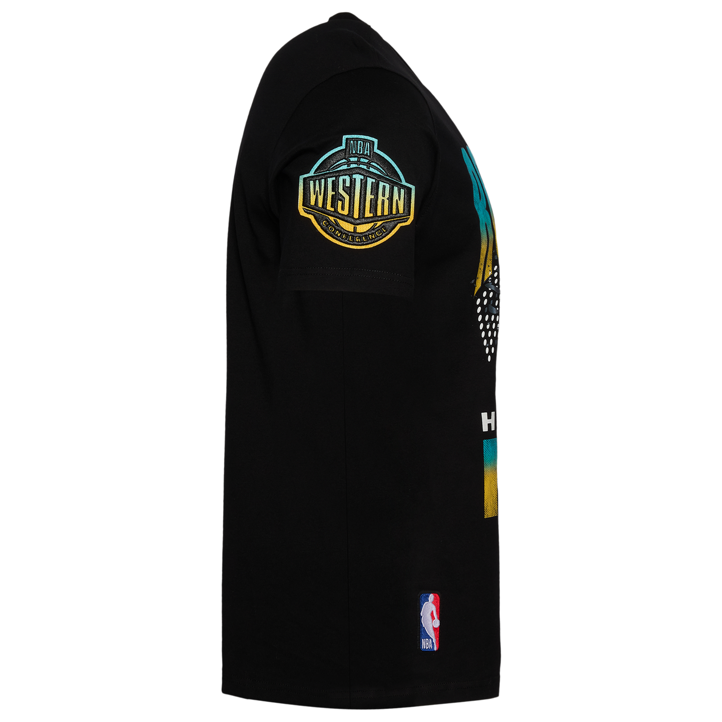Pro Standard Houston Rockets Electric Blue S/S Flex T-Shirt - Men's - Black/Carolina