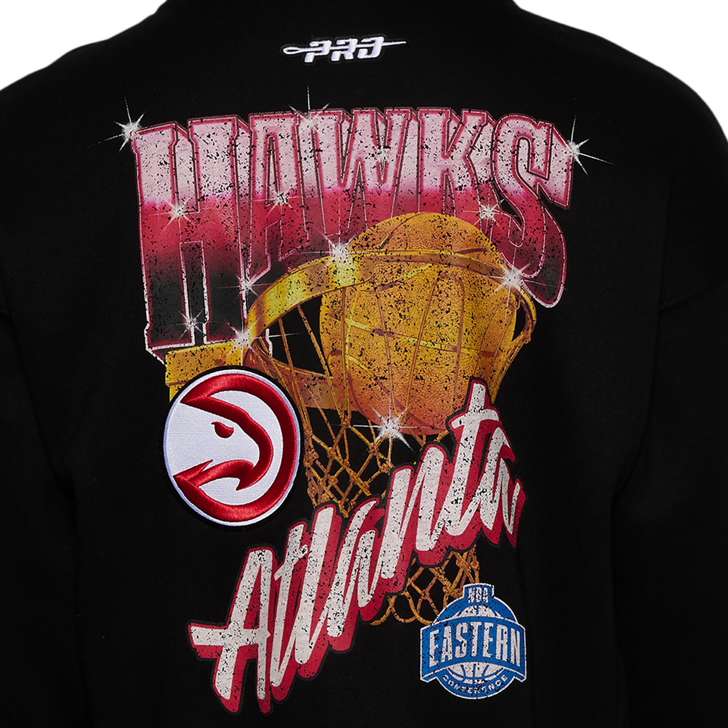 Pro Standard Hawks Gold Hoops Pro Full-Zip Hoodie - Men's - Multi/Black