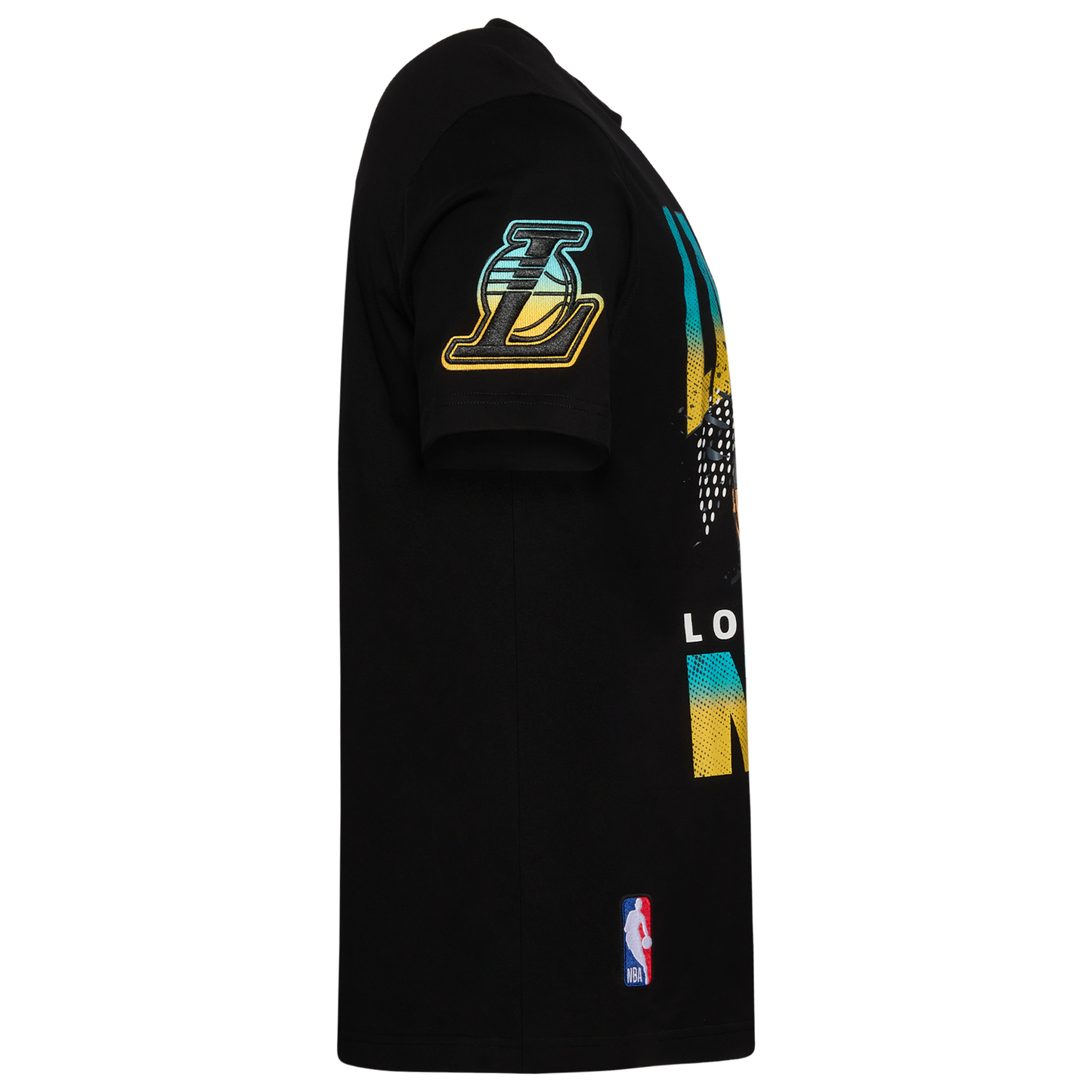 Pro Standard LA Lakers Electric Blue S/S Flex T-Shirt - Men's - Black/Carolina