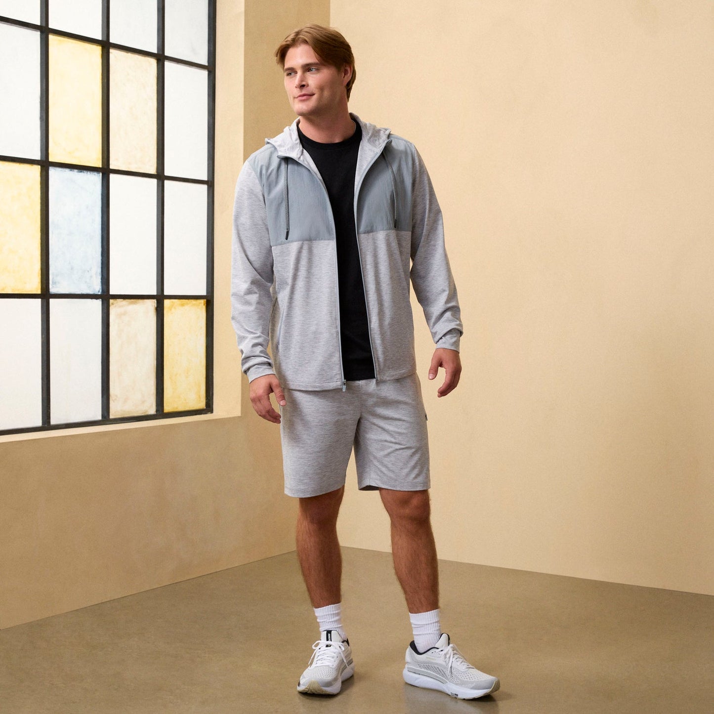 CSG Active Reform Full-Zip Hoodie - Men's - Gray Heather