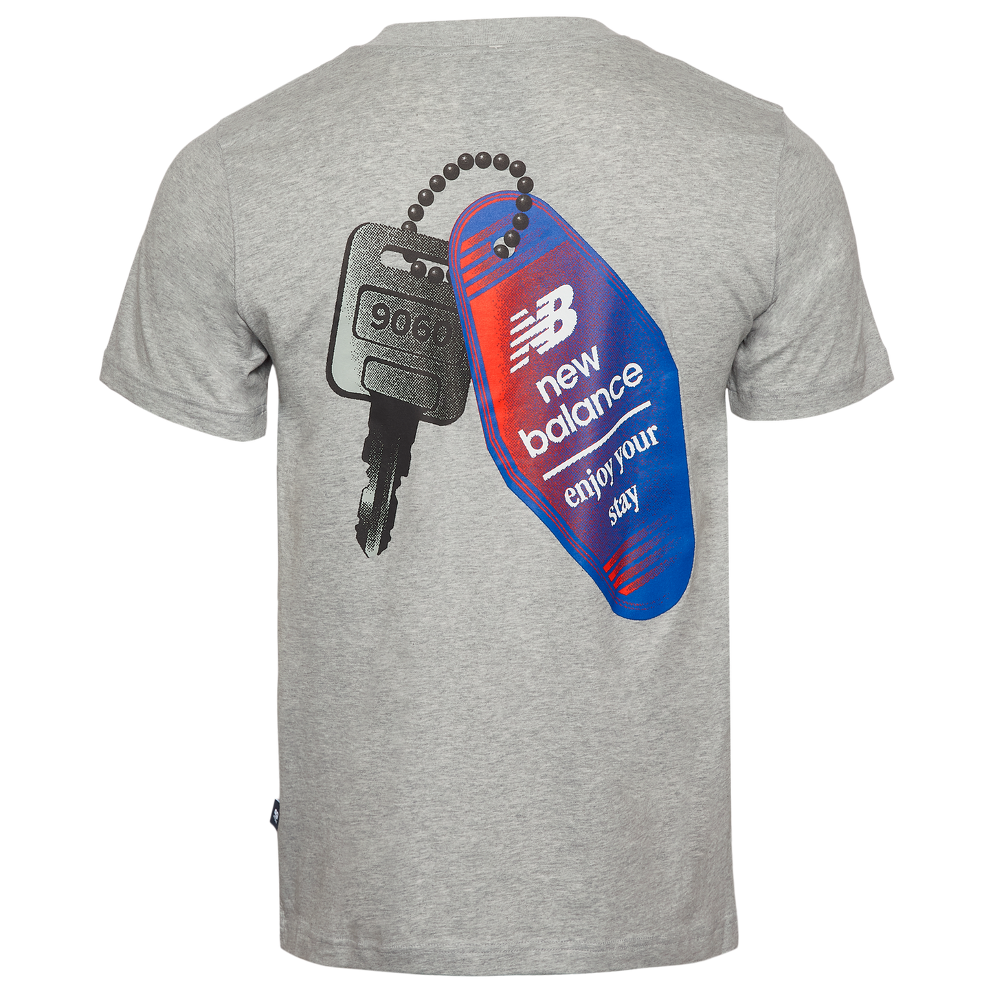 New Balance TED Hotel Key T-Shirt - Men's - Gray/Gray