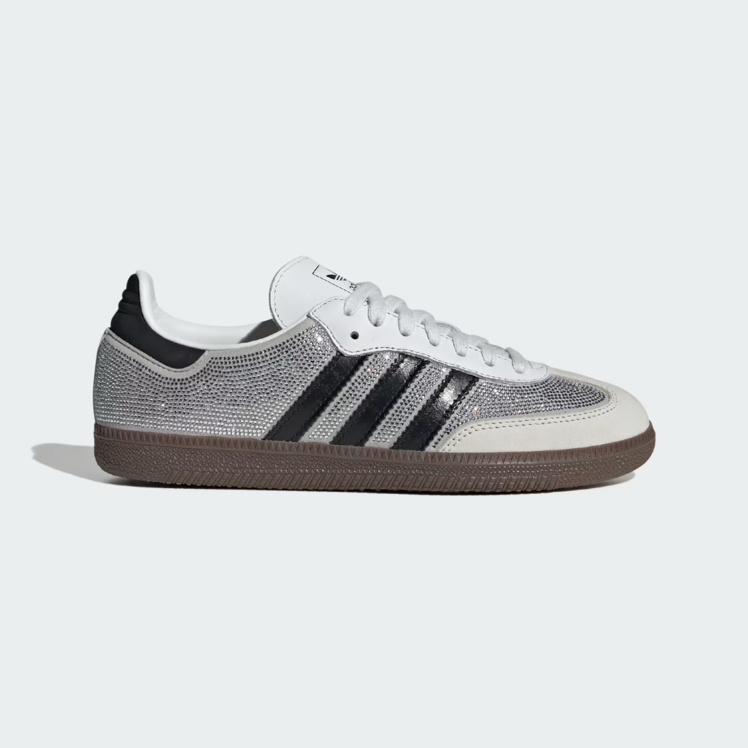 Samba OG "Crystal White Rhinestones"