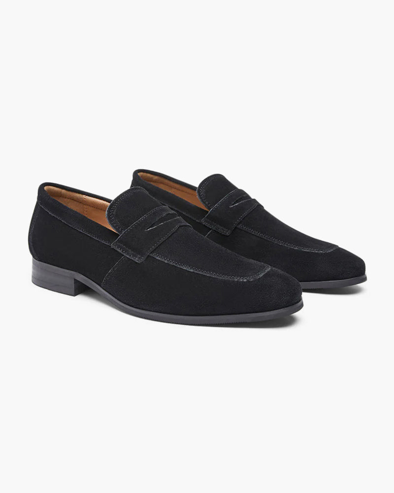 Suede Penny Loafers - foto 2