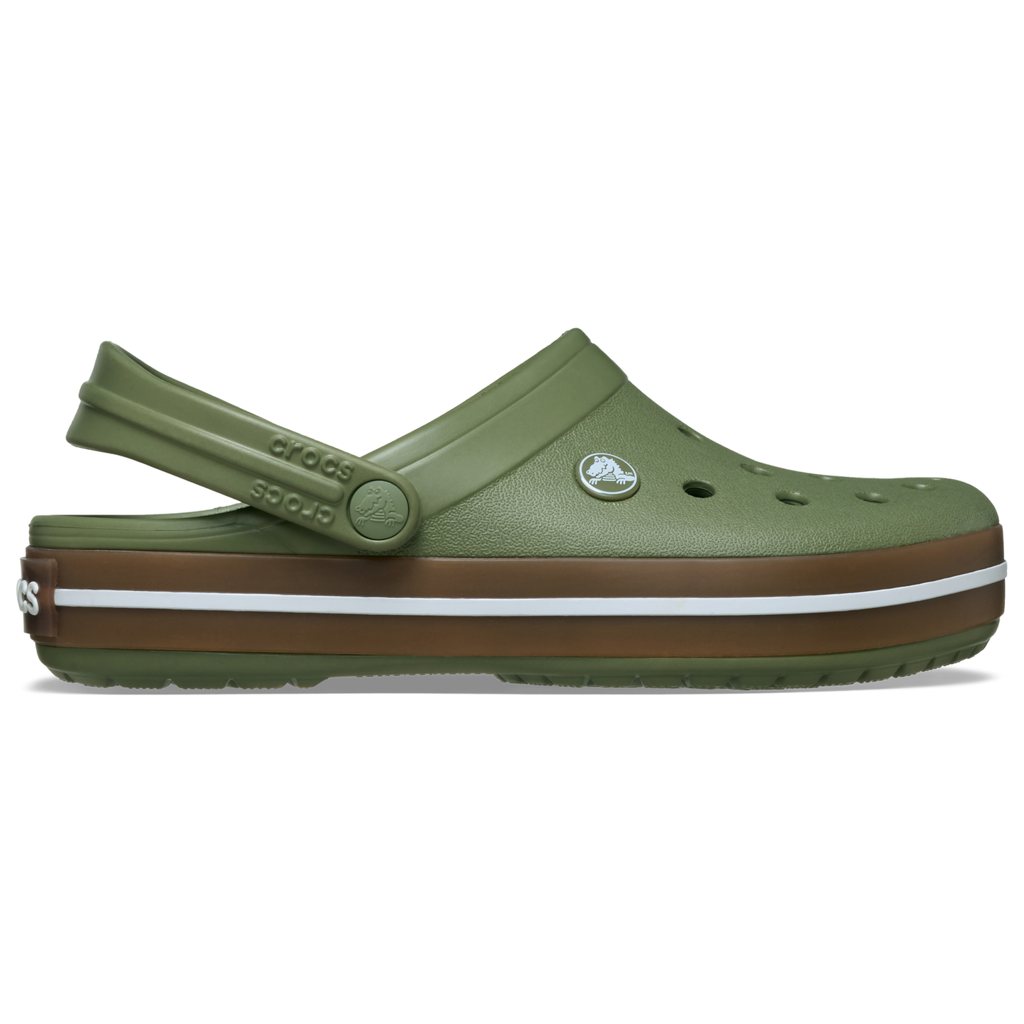 Crocs Crocband Gum Clog - Men's - Cargo