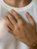 CUBAN RING | 18K Gold