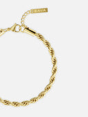 ROPE BRACELET 5MM | 18K Gold