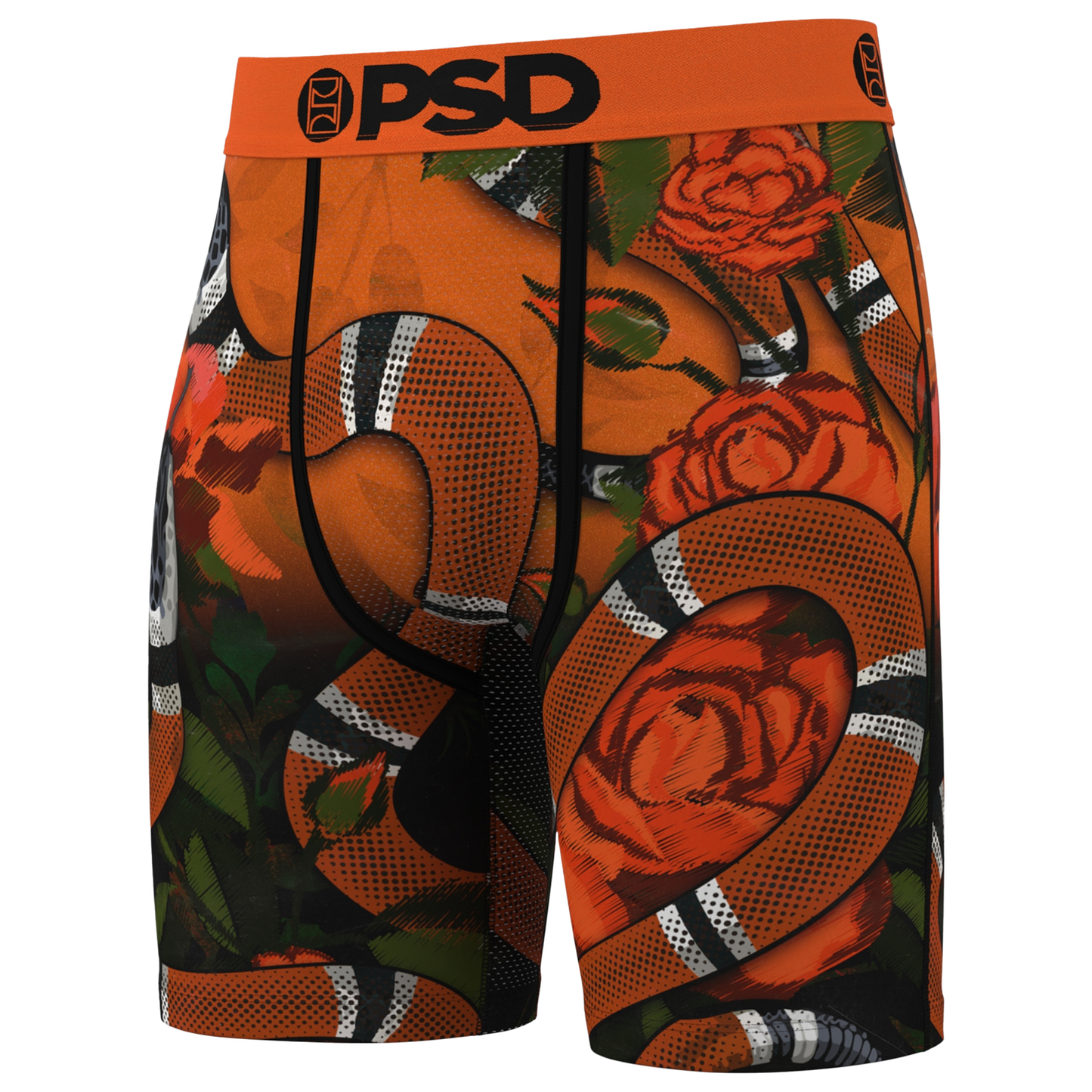 PSD WF 3PK Shattered Backboard Underwear - Men's - Orange/Black