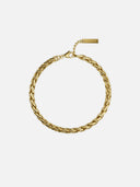 WHEAT BRACELET 5MM | 18K Gold