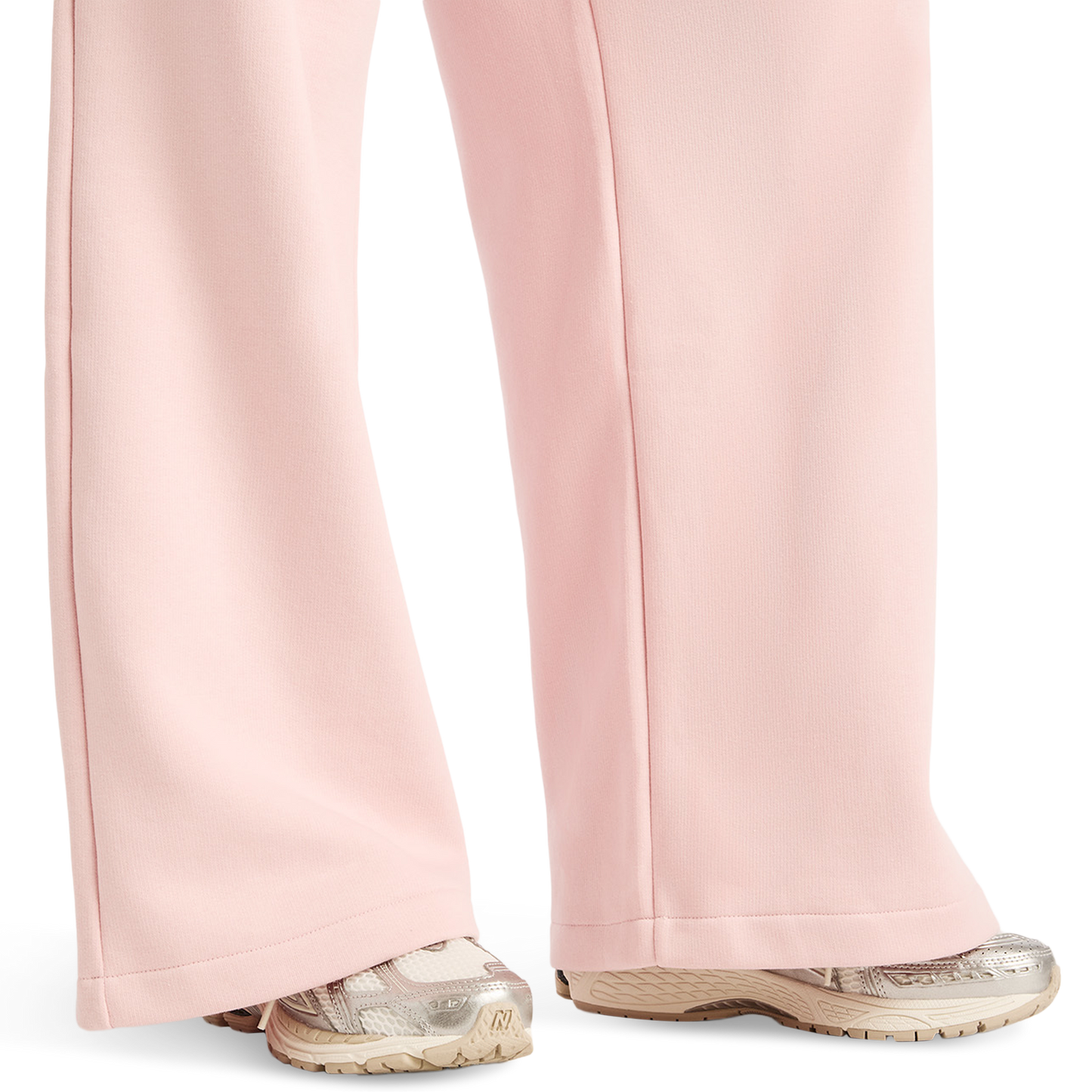 New Balance Trackside Fleece Pants - Women's - Pink Chalk