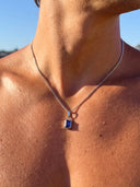 GEMSTONE CHAIN SET | Silver