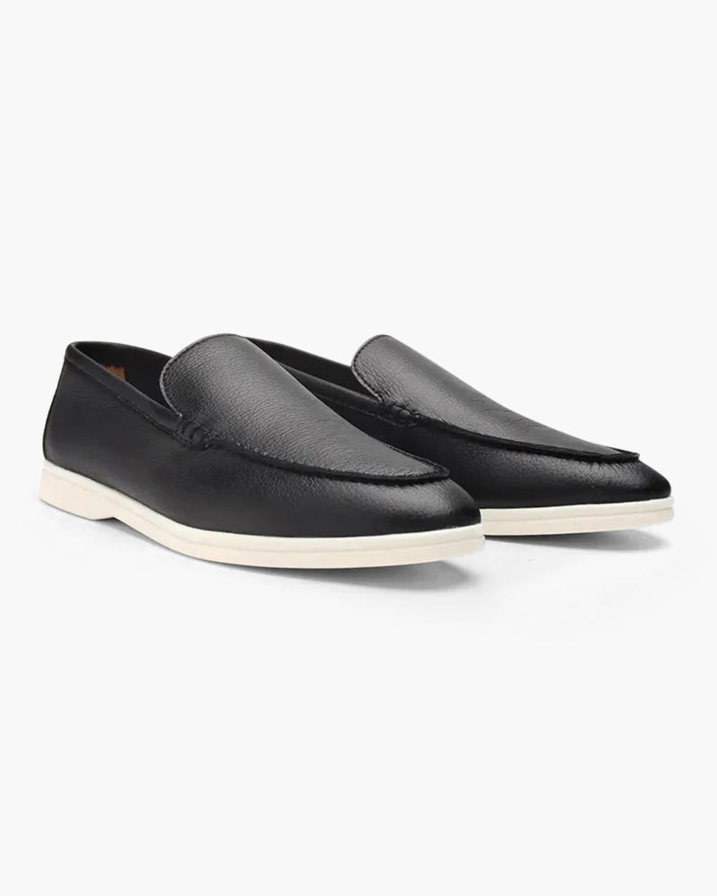 Men's Cowhide Leather Loafers - foto 2