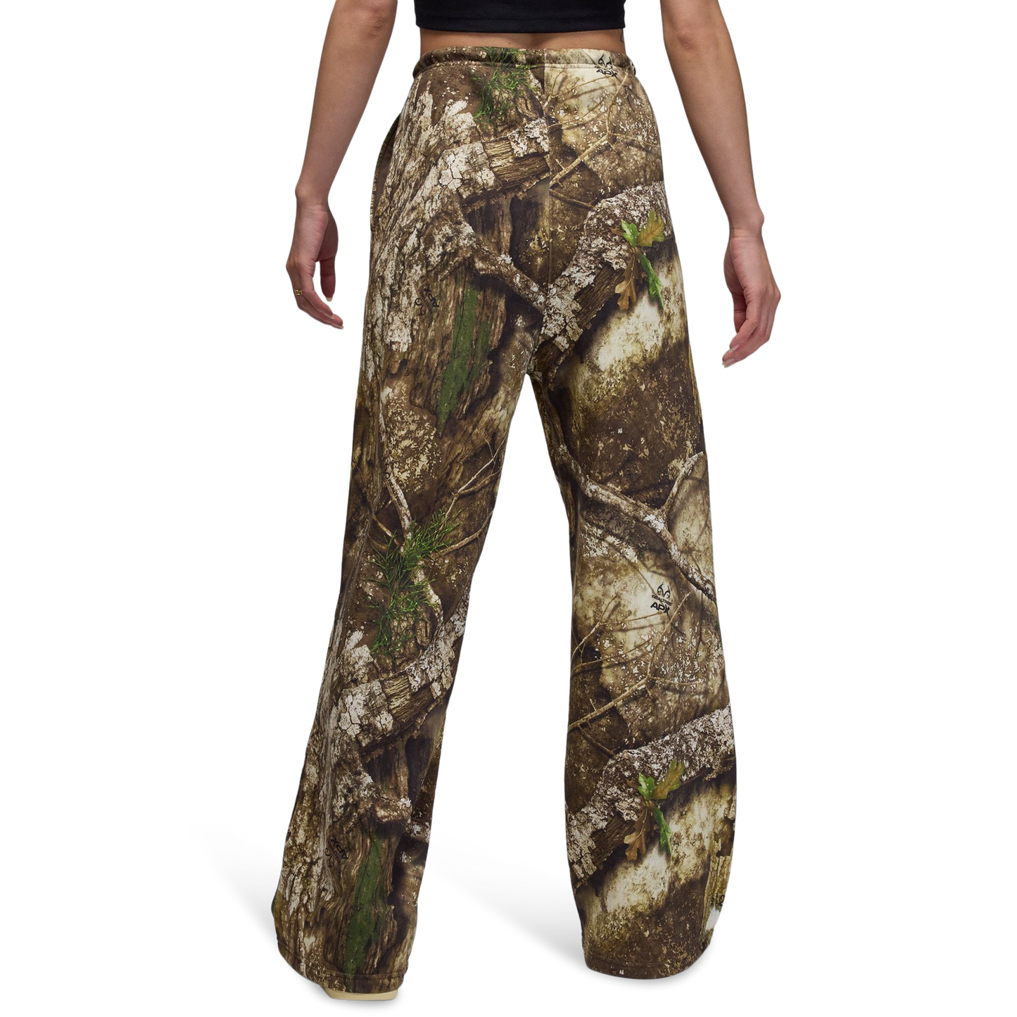 Jordan BRK Fleece Open Hem Pants - Women's - Brown/Olive