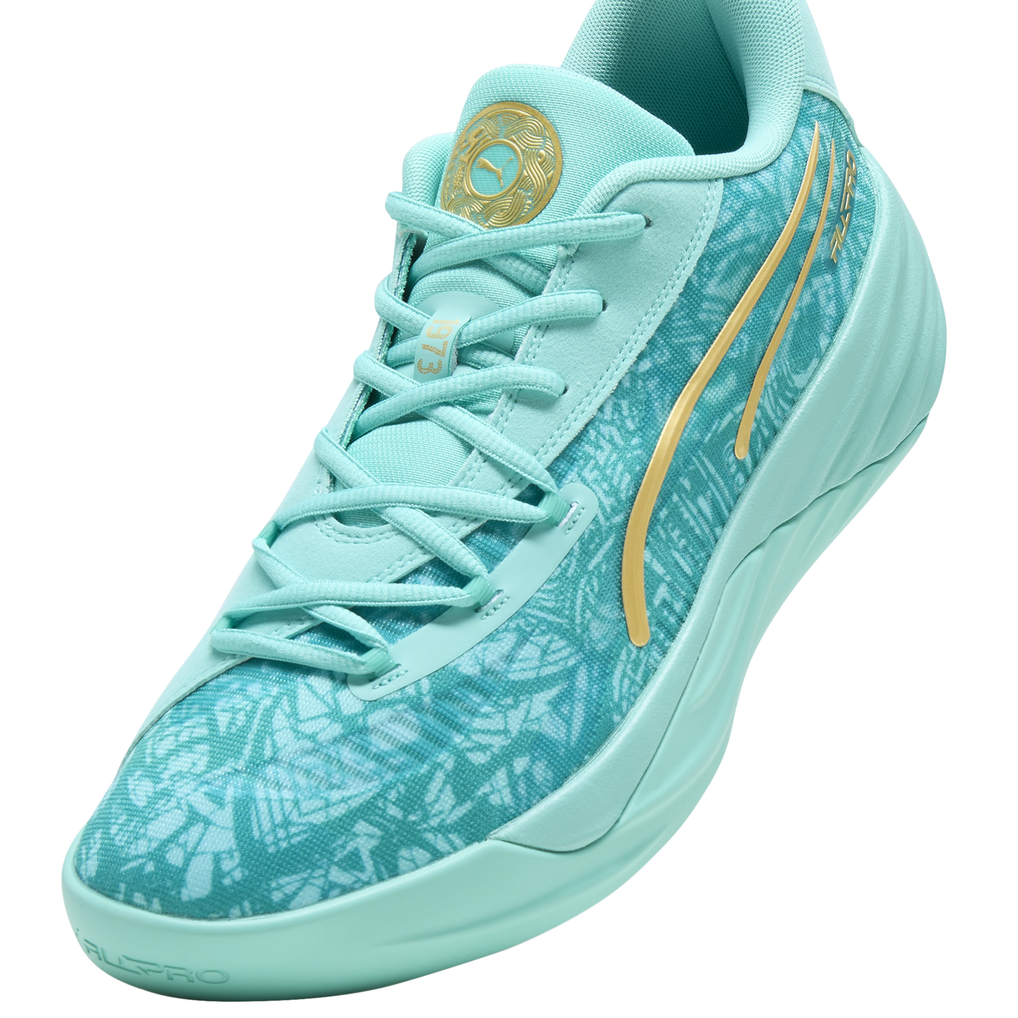 PUMA All-Pro NITRO Mexico - Men's - Aquatic/Sparkling Green