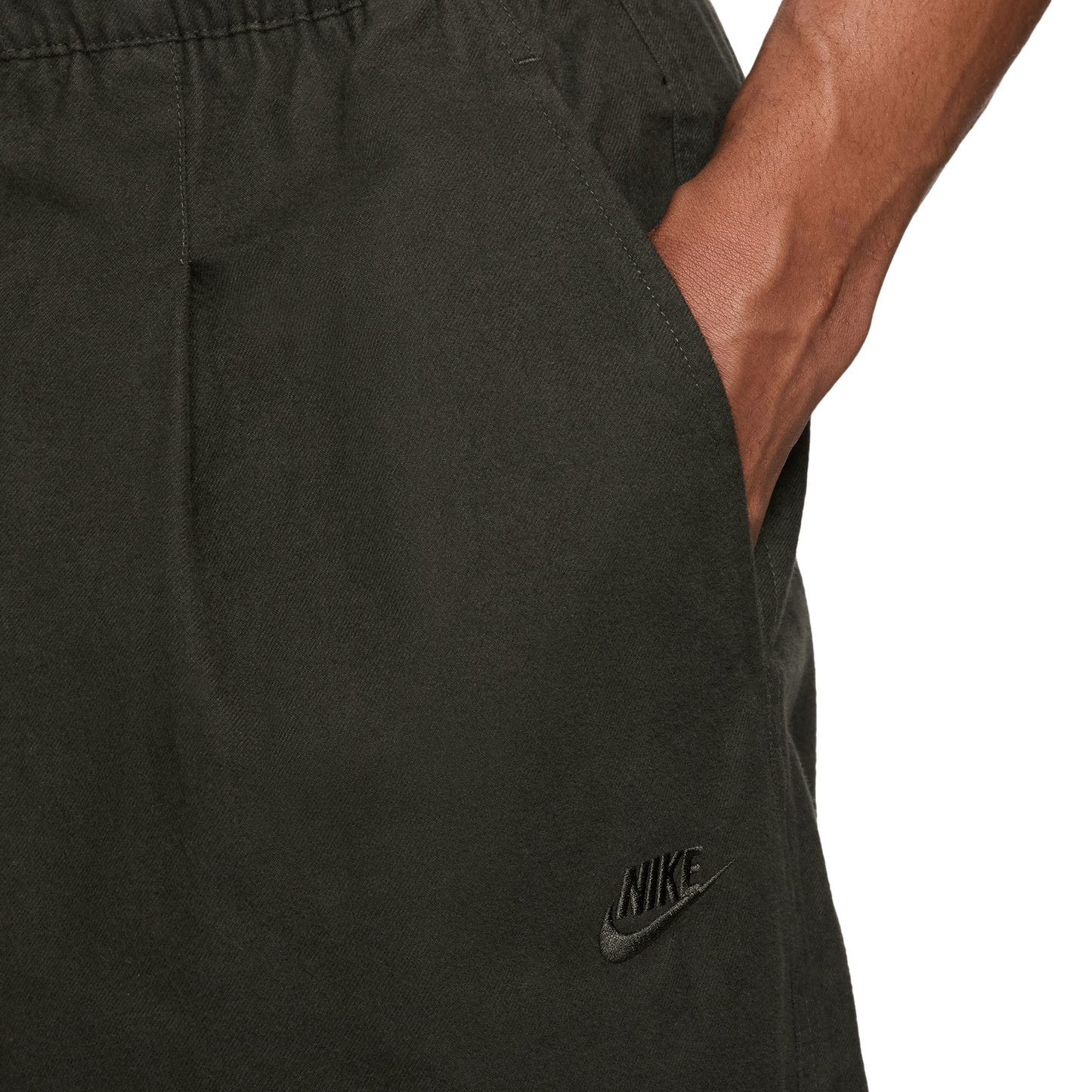Nike Club Heavyweight Balloon Pants - Men's - Olive/Olive
