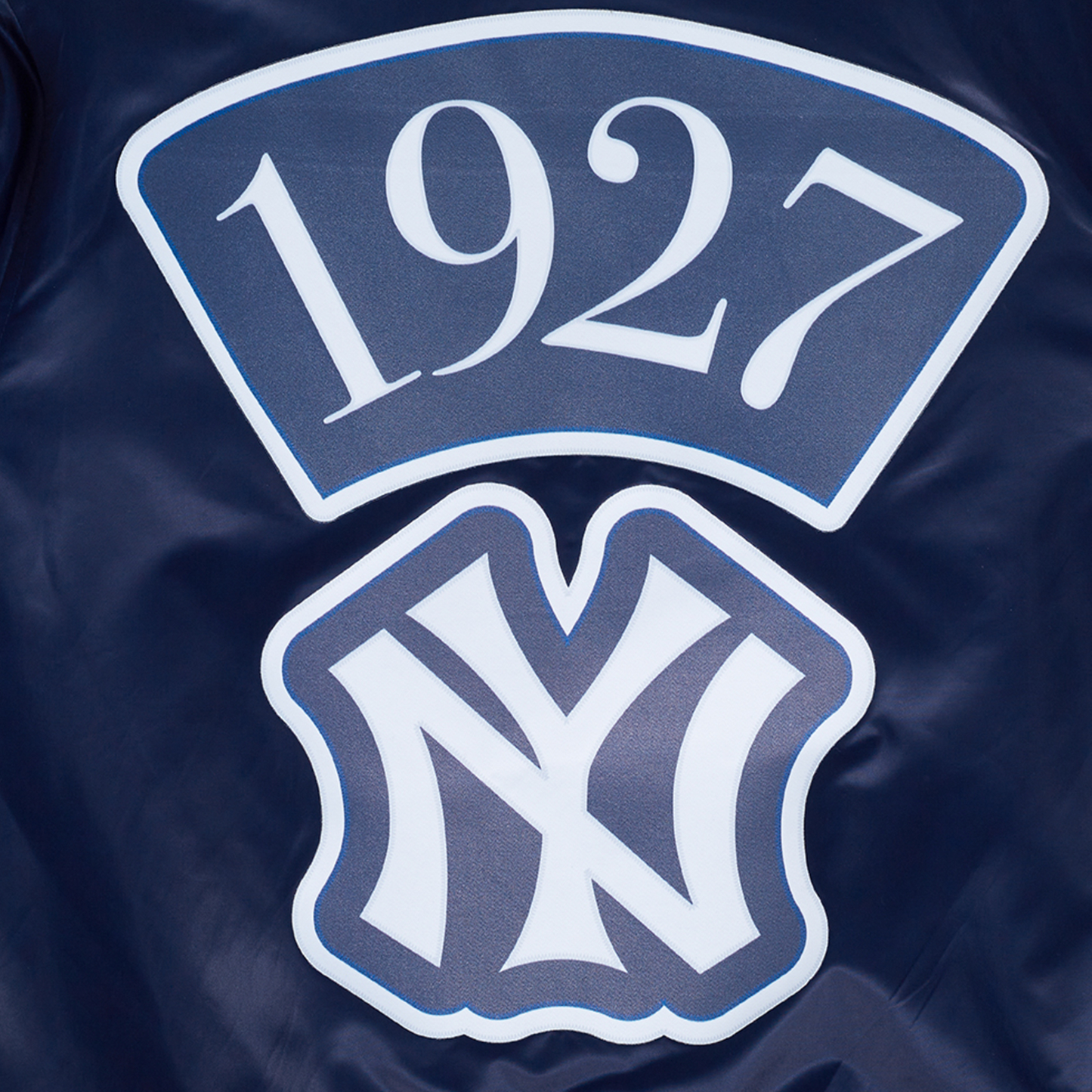 Pro Standard NEW YORK YANKEES SATIN JACKET - Men's - Midnight Navy (32089MDN)