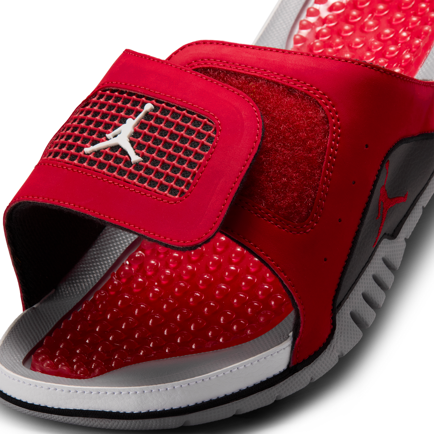 Jordan Retro 4 Hydro - Men's - Fire Red/White/Black