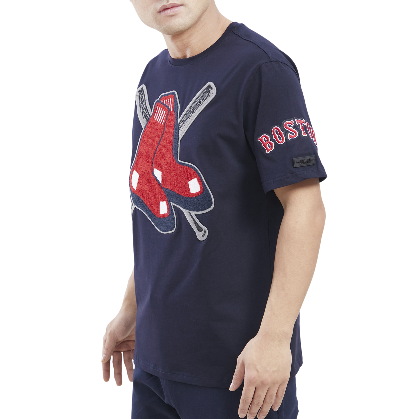Pro Standard RED SOX MASH UP SJ TEE - Men's - Midnight Navy