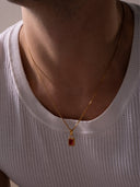 GEMSTONE CHAIN SET | 18K Gold