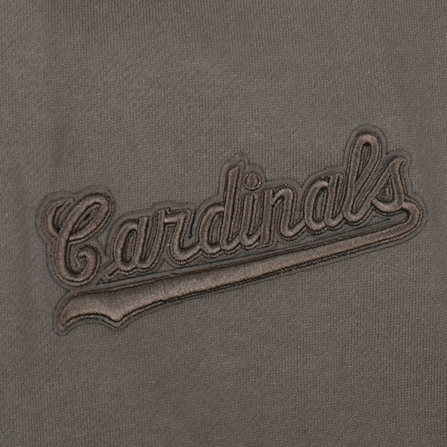 Pro Standard Cardinals Pullover Hoodie - Men's - Dark Taupe