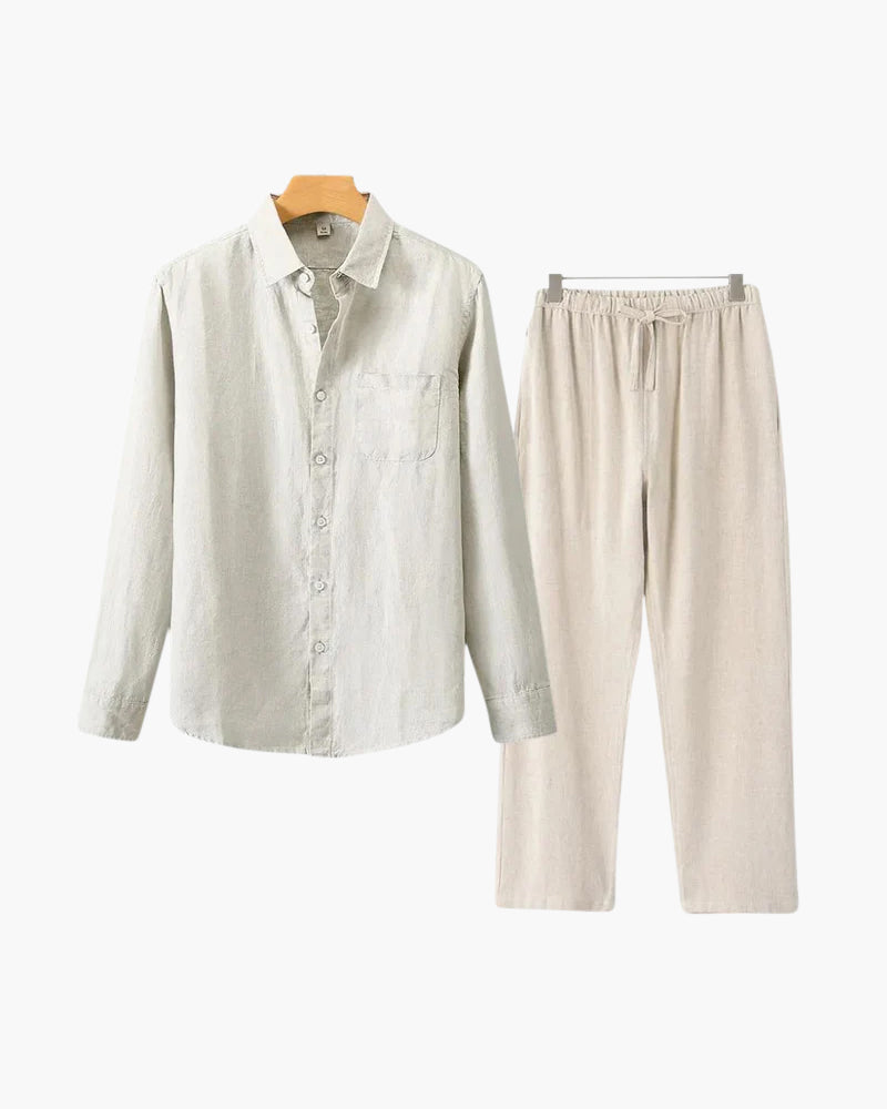 Linen Combo Set (Long Sleeve) - foto 7