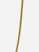 WHEAT CHAIN 3MM | 18K Gold