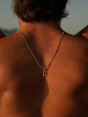 FORGED CROSS CHAIN | Silver