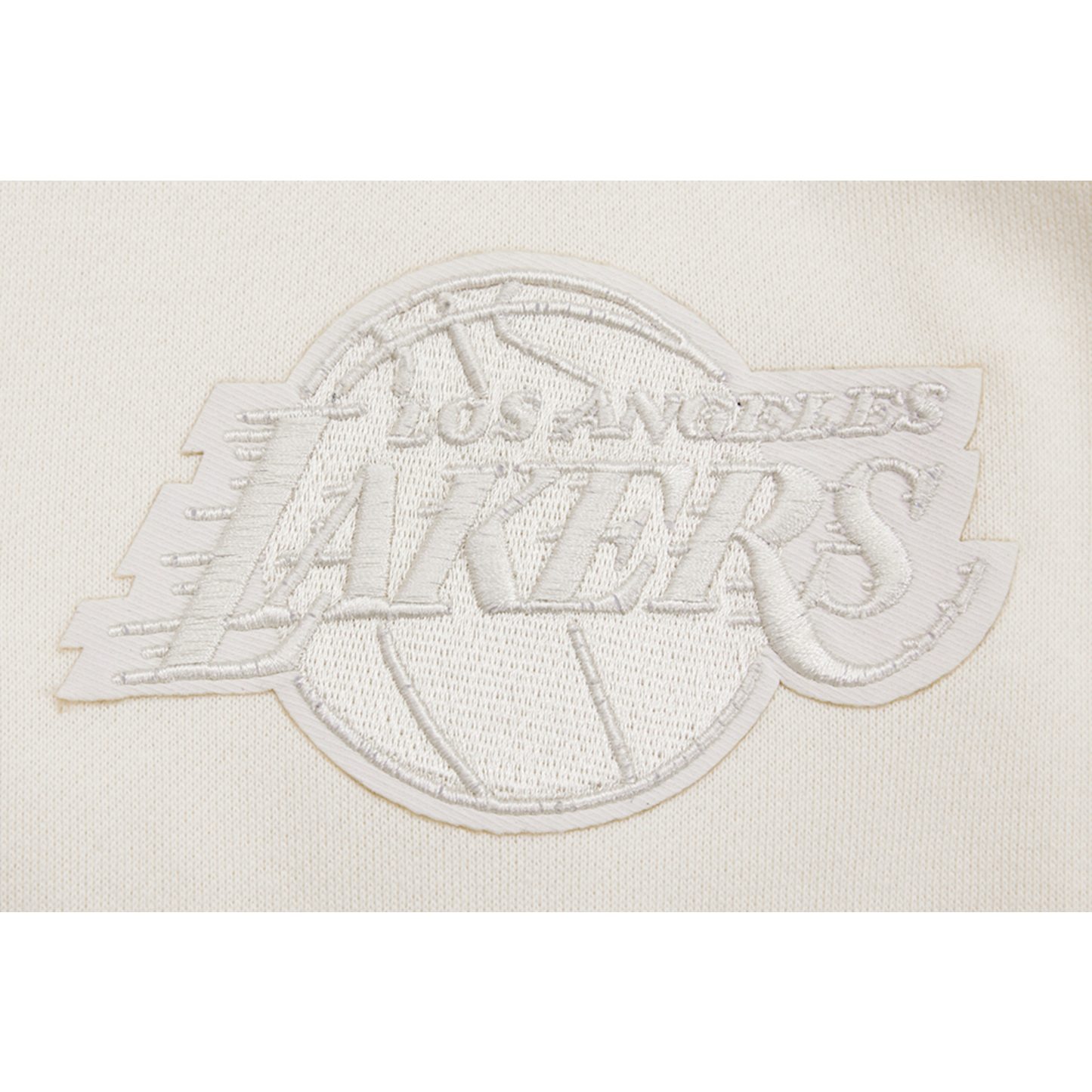 Pro Standard LOS ANGELES LAKERS SWEATSHIRT - Men's - Eggshell