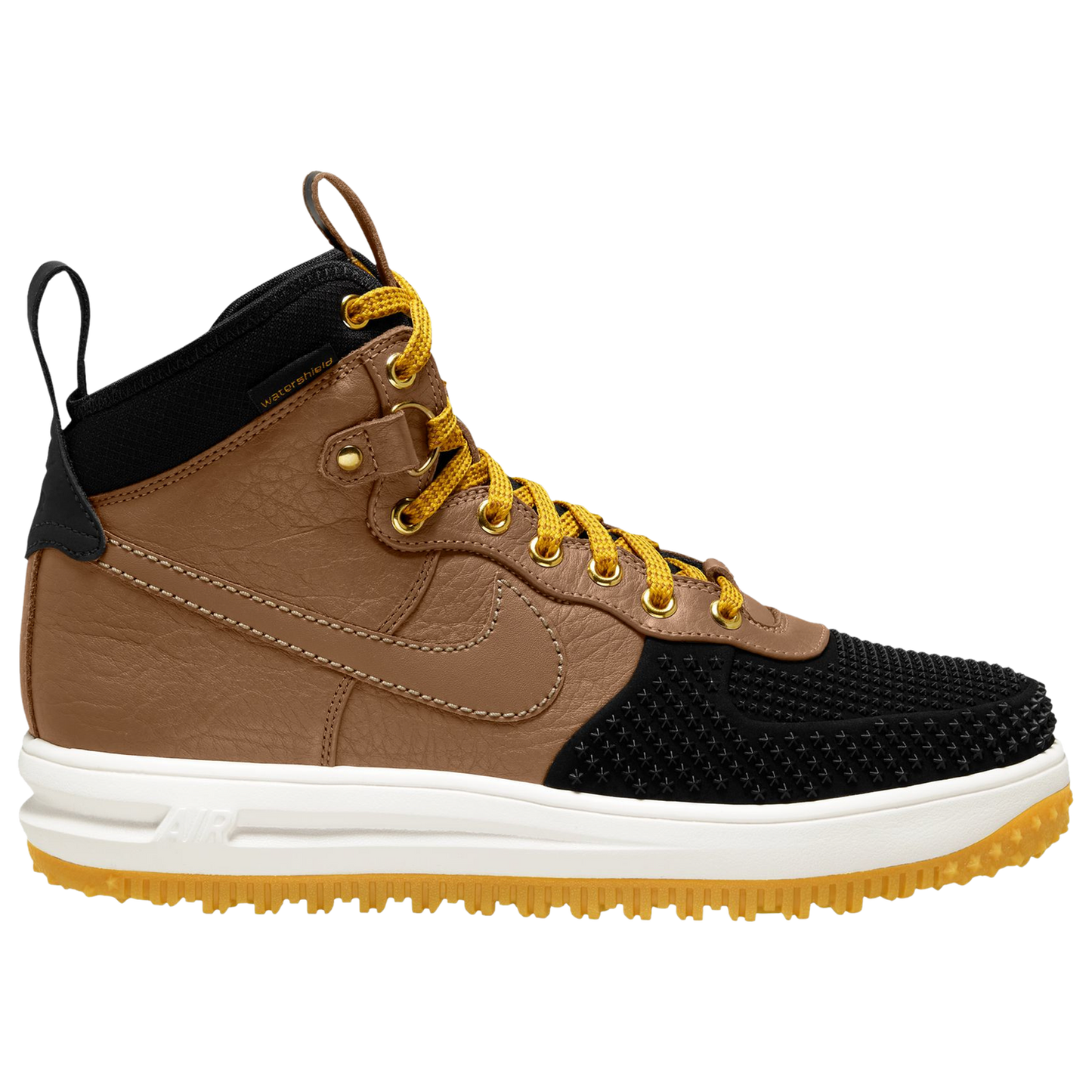 Nike Lunar Force 1 Duckboot - Men's - Brown/Black/Gold