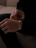 SNOW UNITY BRACELET | 18K Gold