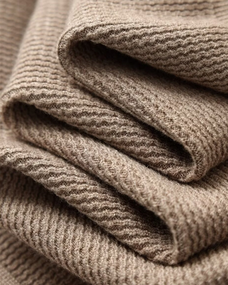 Textured Knit Polo Sweater - foto 6