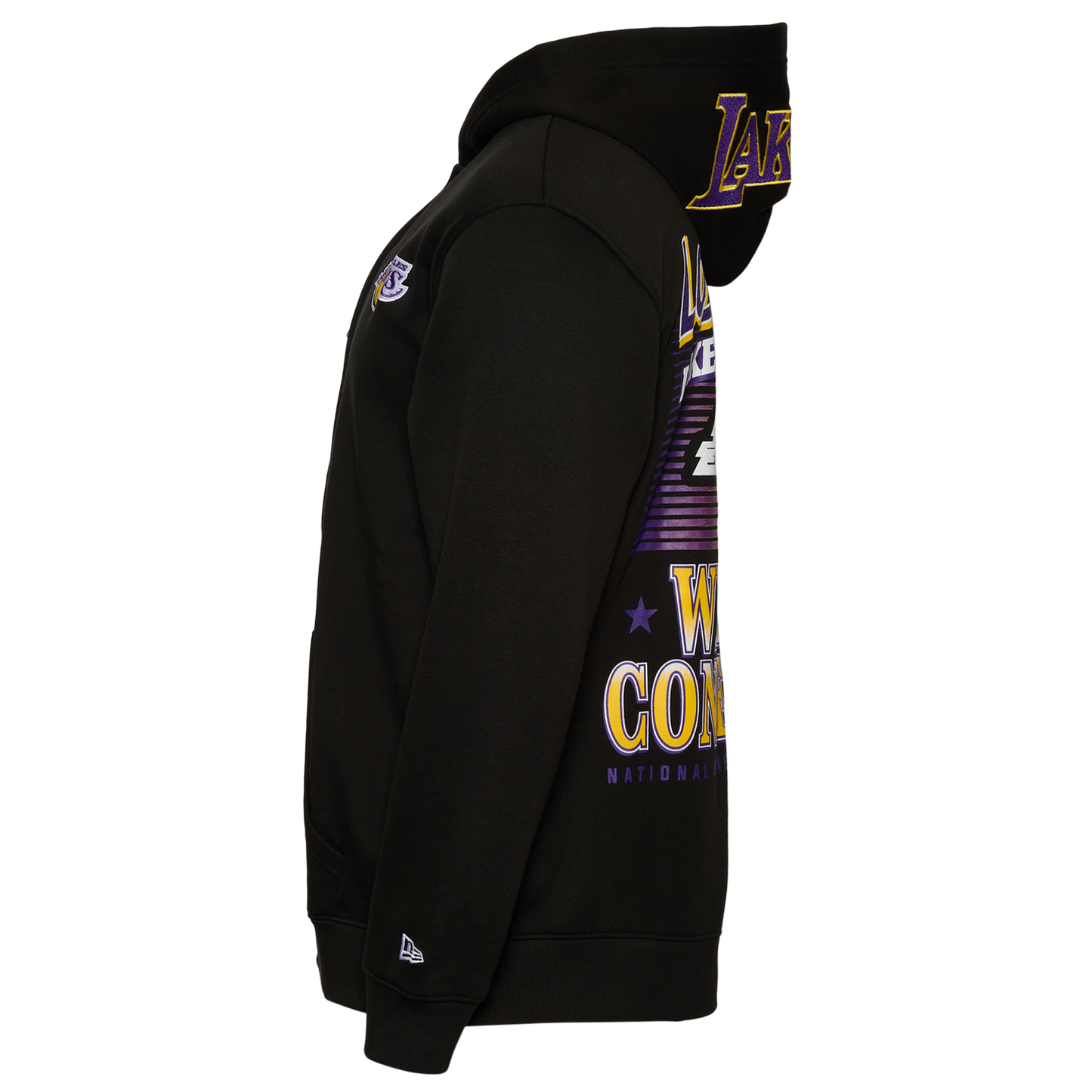New Era Lakers Pullover Hoodie - Men's - Black/Multi