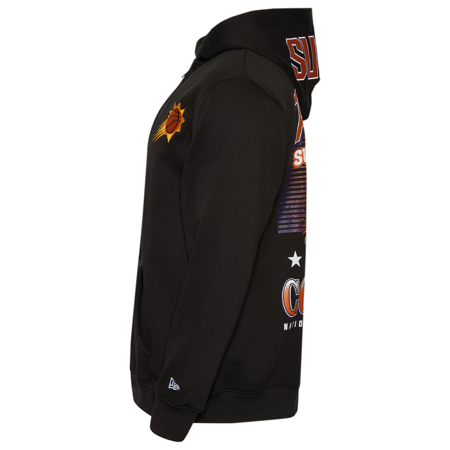 New Era Suns Pullover Hoodie - Men's - Black/Multi