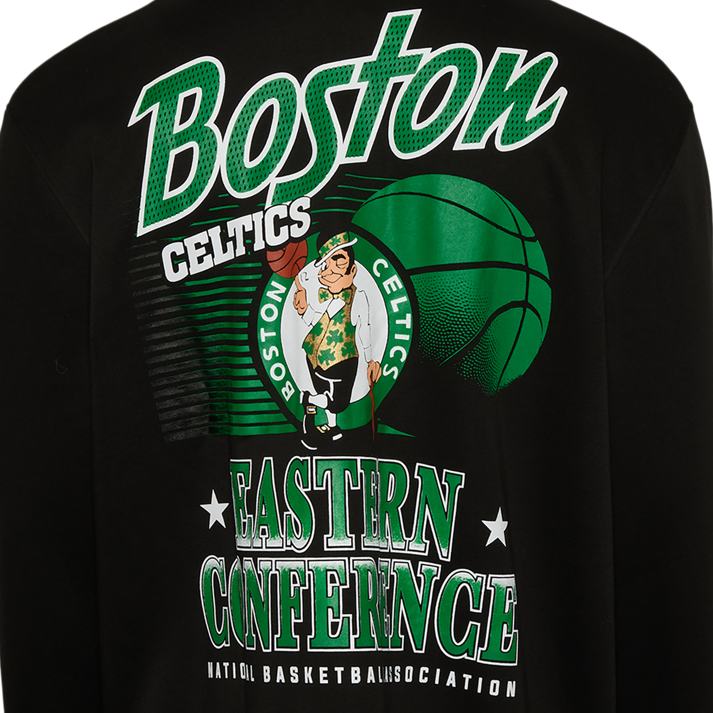 New Era Celtics Pullover Hoodie - Men's - Black/Multi