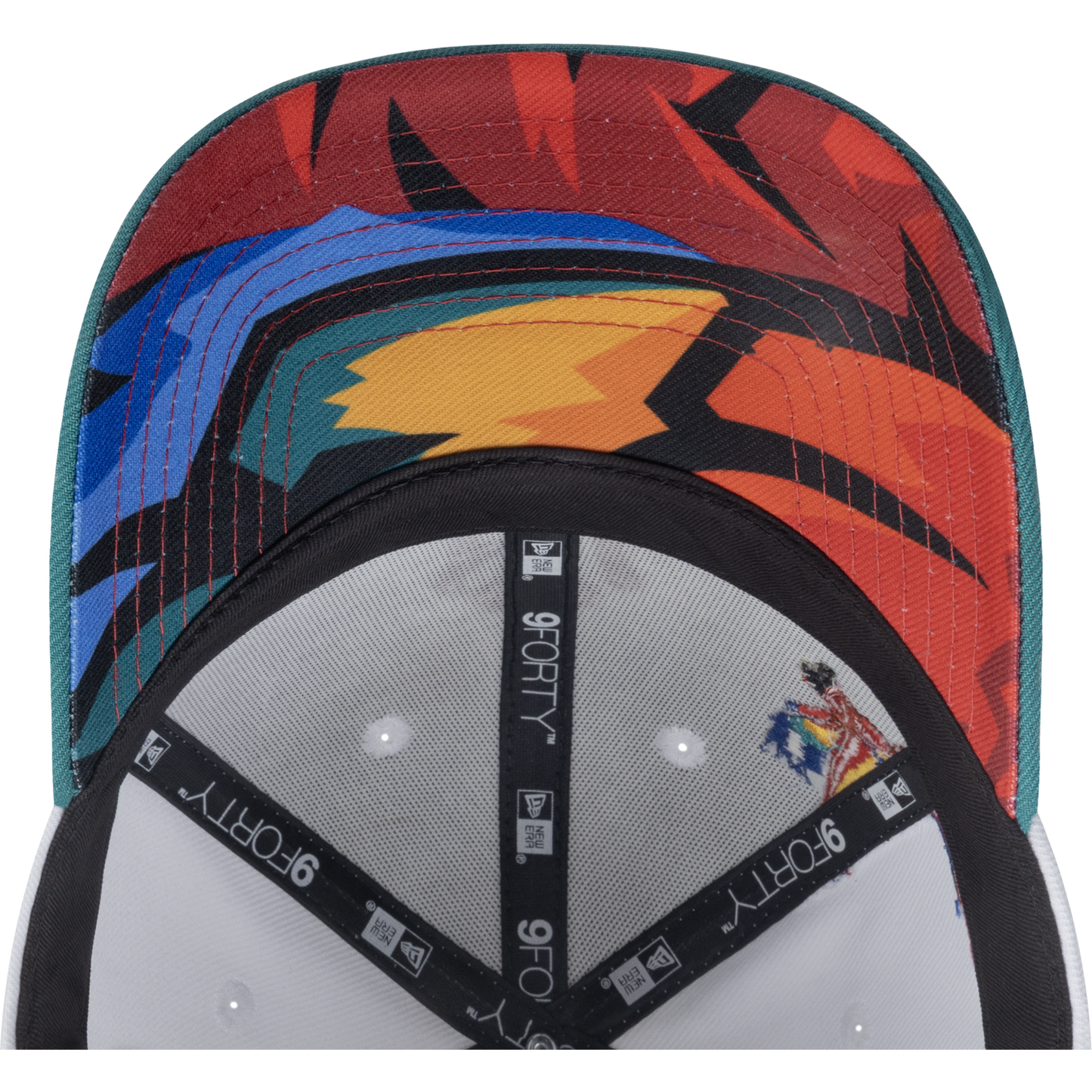 New Era Dodgers 9Forty City Element Honduras Cap - Men's - White/Multi