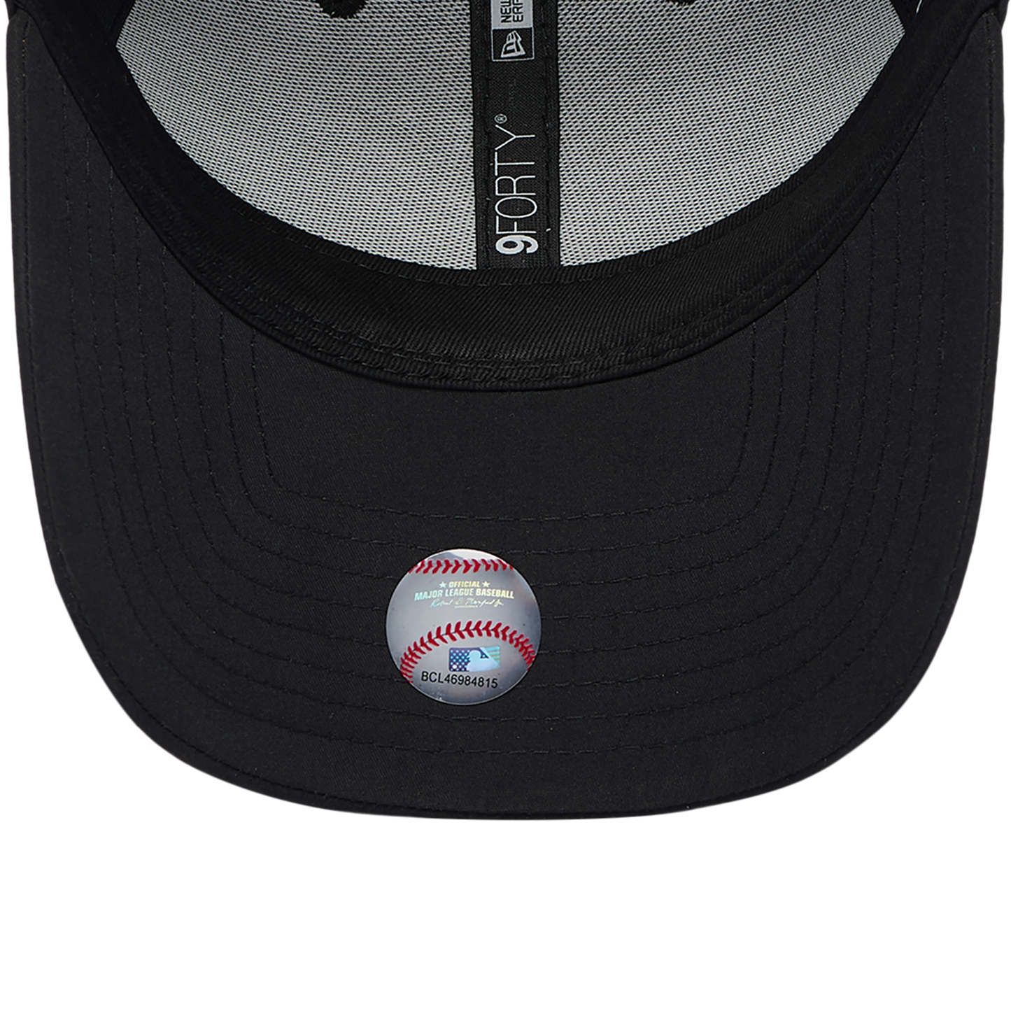New Era Braves Pin 9FORTY Cap - Men's - Black/White