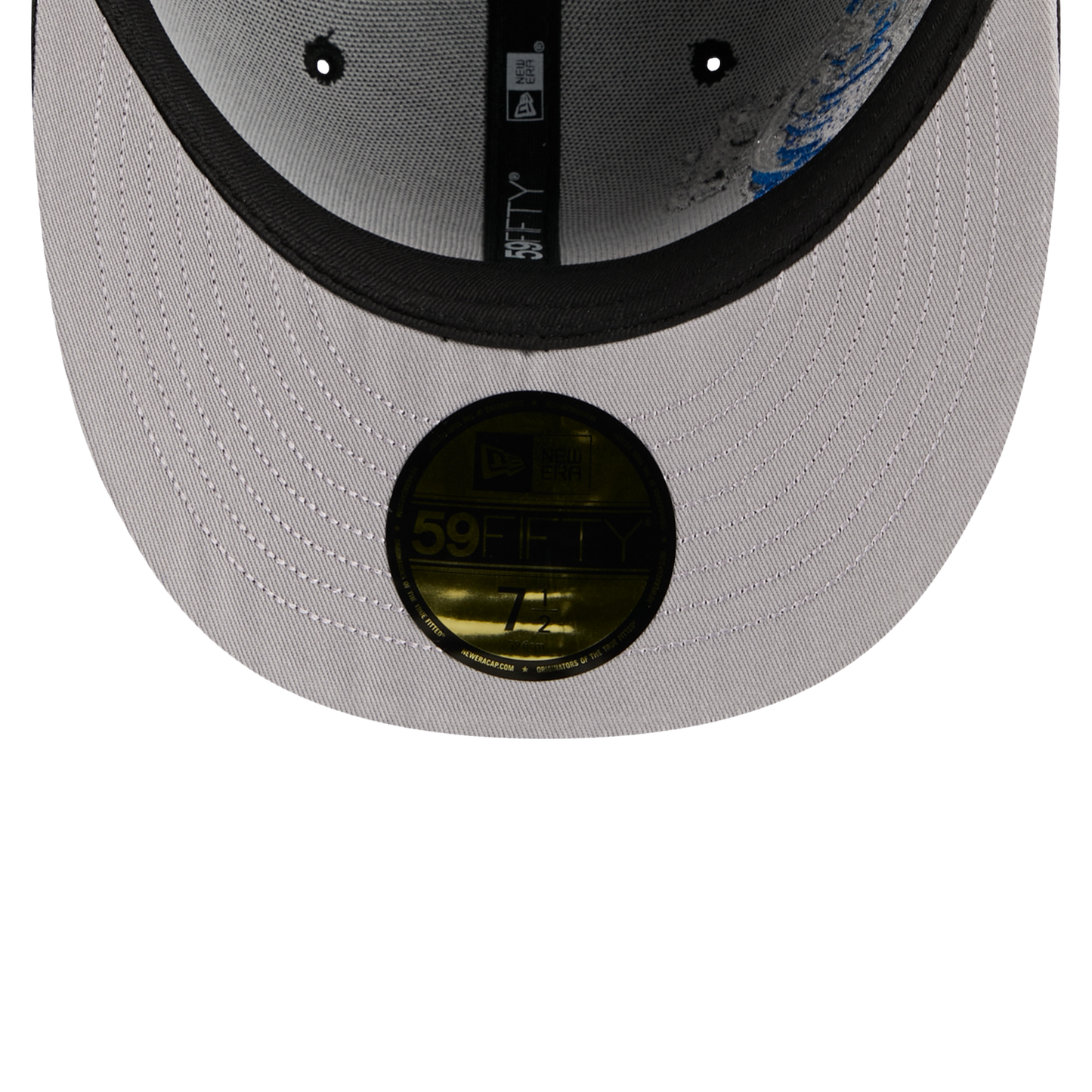New Era Astros VISSURF 5950 Cap - Men's - Black/Blue