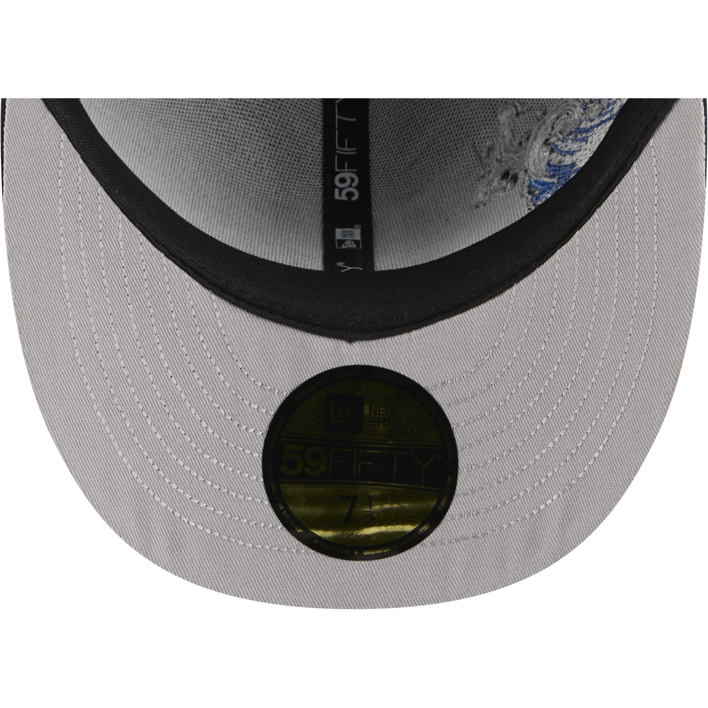 New Era Rays VISSURF 5950 Cap - Men's - Black/Blue