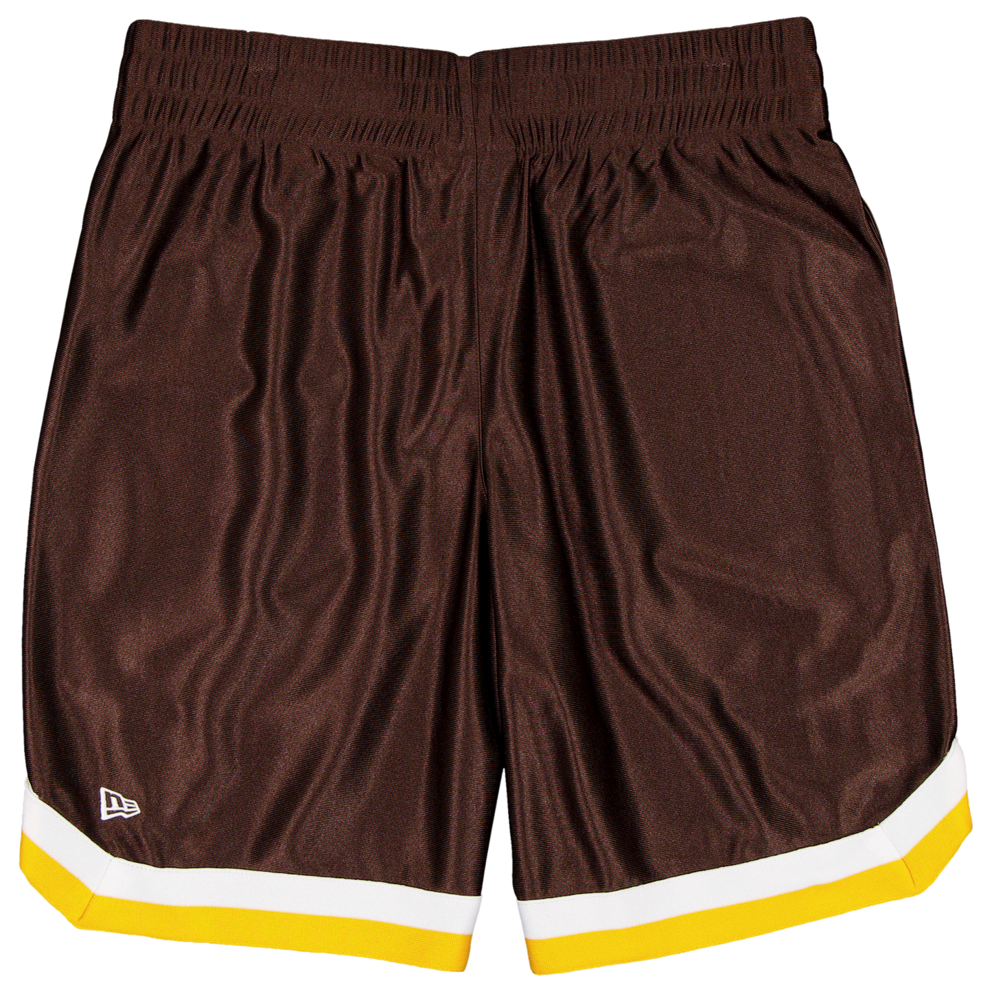 New Era Padres SPTCLAS Shorts - Men's - Brown/White/Yellow