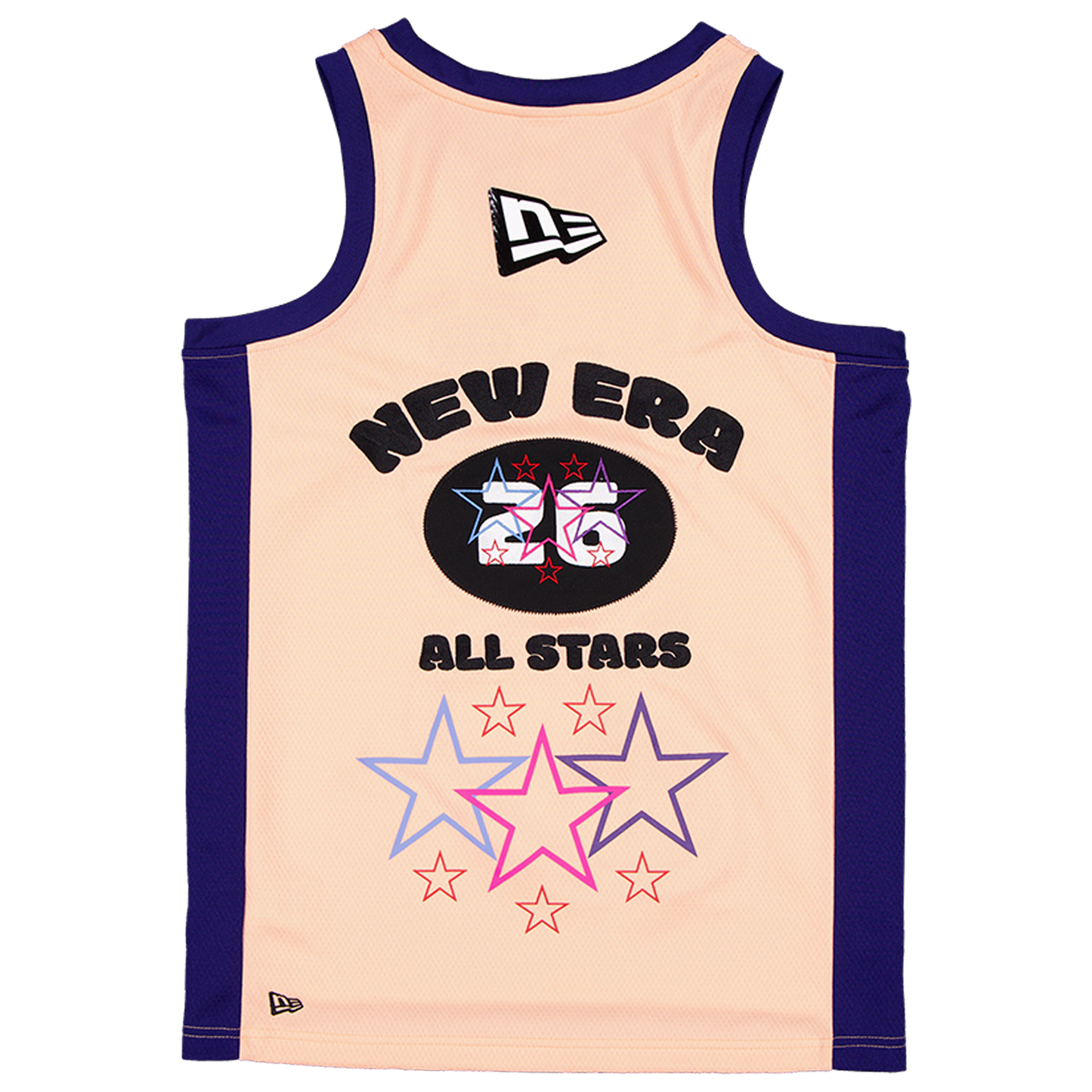 New Era Jae Tips X NBA All-Star Game Jersey - Men's - Multi/Pastel Orange